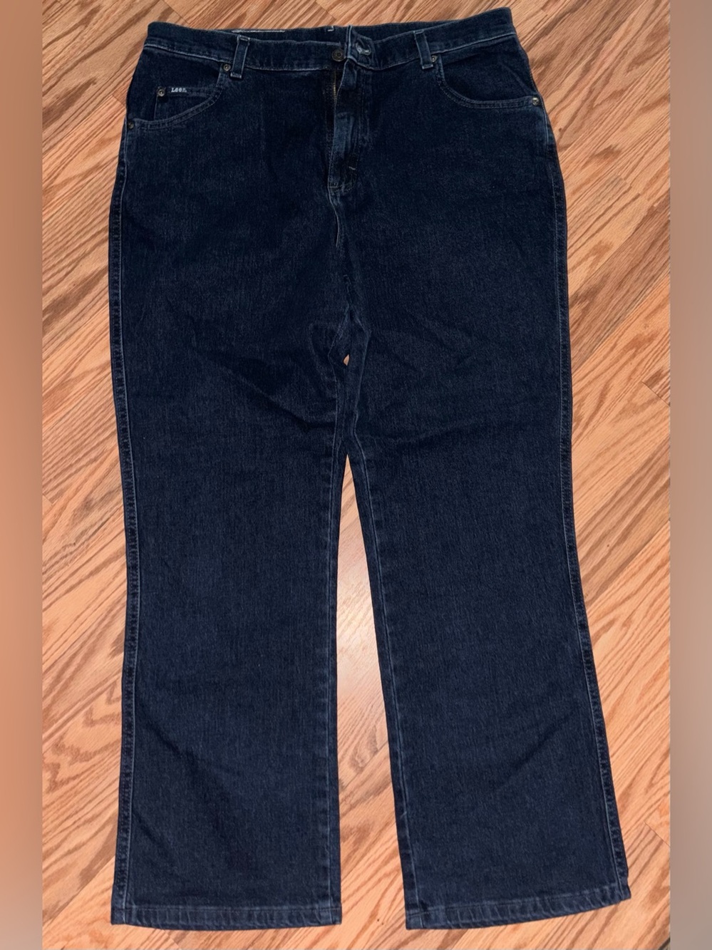 Lee Women's Dark Indigo Flare Jeans